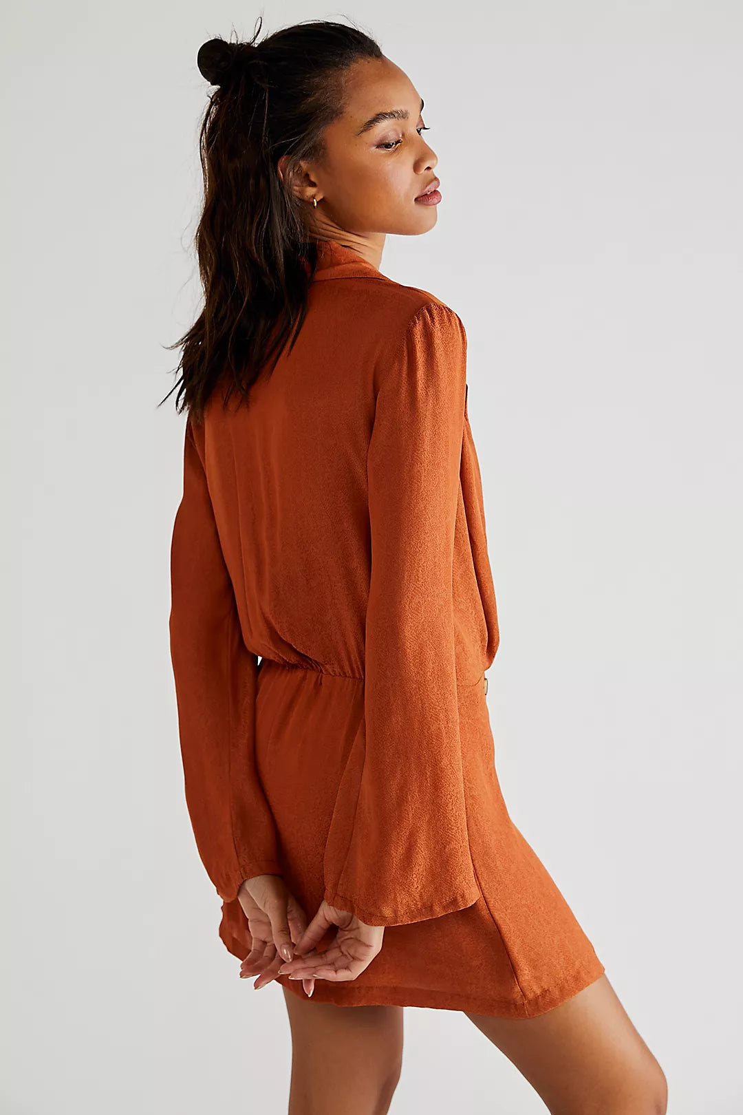 Free People Simone wrap dress