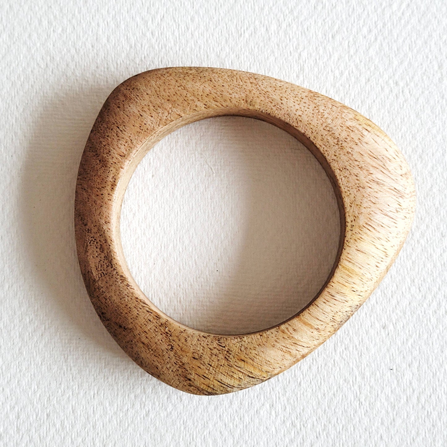 Bare orchard wood bangle bracelet